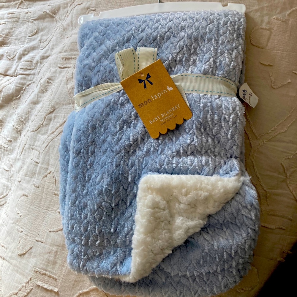 Reversible Baby blanket NWT